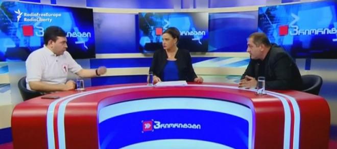 Georgian Politicians Fight During Live TV Debate
