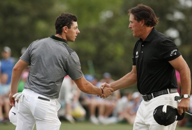 Rory McIlroy Phil Mickelson