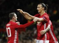 Wayne Rooney Zlatan Ibrahimovic Manchester United