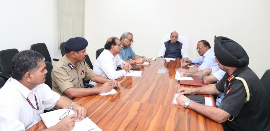 rajnath singh security meeting