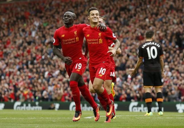 Liverpool Sadio Mane Philippe Coutinho