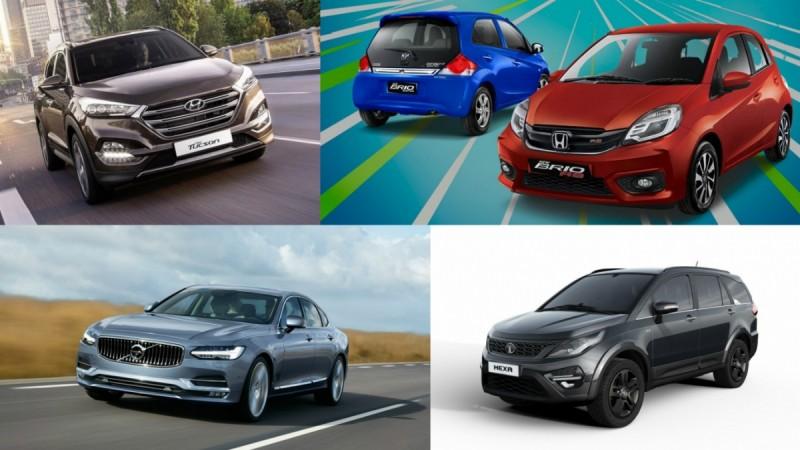 Cars launching in October 2016