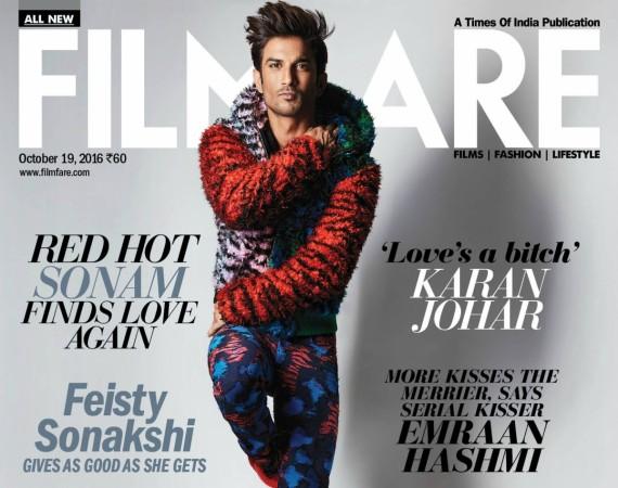 Sushant Singh Rajput on Filmfare Magazine