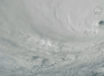 Hurricane Matthew as seen from space