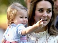Walking and talking: Princess Charlotte makes the most of appearance with brother George