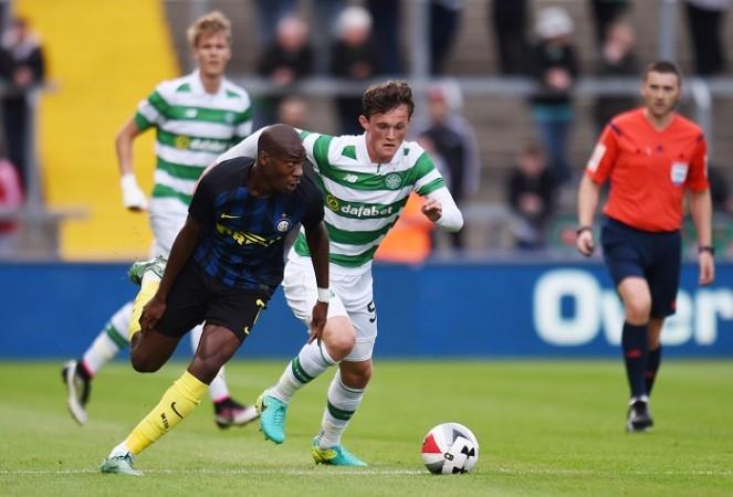 Geoffrey Kondogbia might be allowed to leave Inter Milan in the January transfer window Geoffrey Kondogbia Inter Milan Liam Henderson Celtic