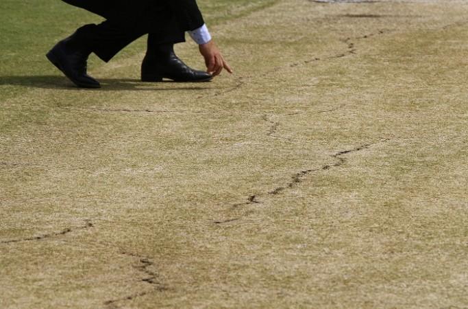 (Representational image) The pitch that will be used for the India vs New Zealand fifth ODI will have an even mix of red soil and clay. Cricket pitch
