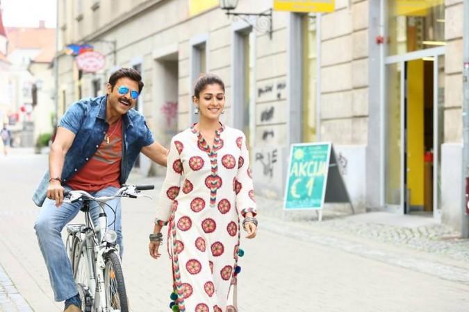 Babu Bangaram total box office collection: It’s Venkatesh’s highest grossing solo film. Pictured: Babu Bangaram Babu Bangaram