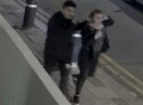 Video shows man throttle woman before being bundled into car