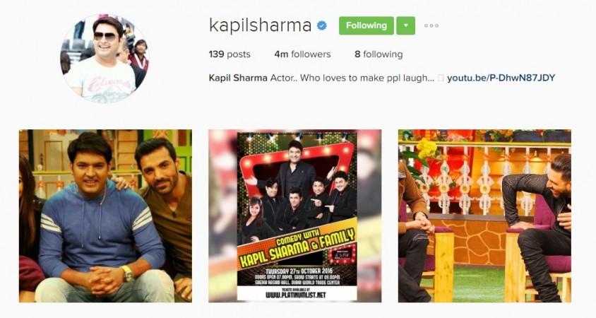 Kapil Sharma Instagram