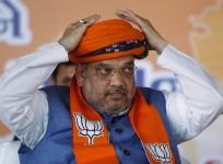 India's ruling Bharatiya Janata Party (BJP) president Amit Shah