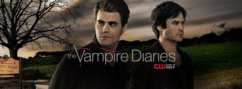 Pictured: The poster for Season 8 of The Vampire Diaries. The Vampire Diaries