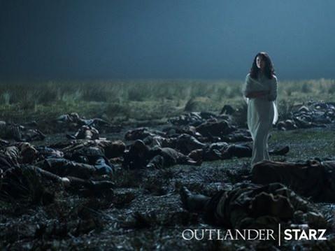Pictured: A scene from Outlander. Outlander