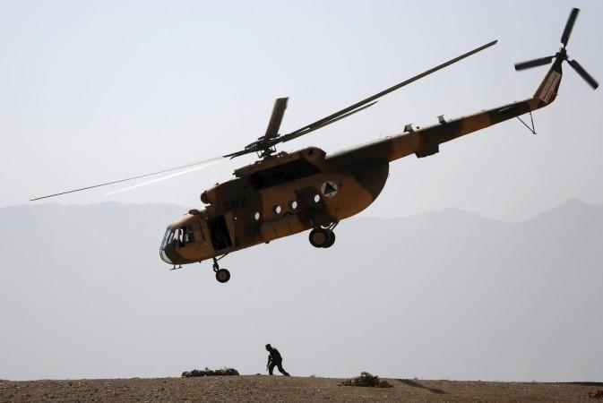 Afghan military helicopter crashes during landing, 4 killed; Taliban ...