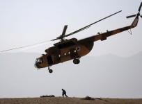 Afghan army helicopter crash