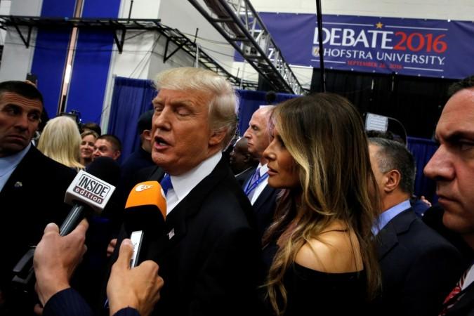 Melania Trump has said that husband Donald Trump's comments are unacceptable and offensive to her.