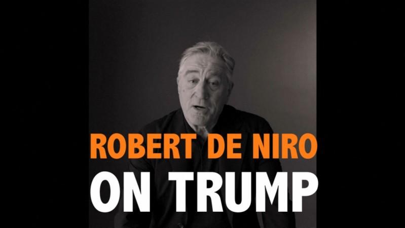 Robert De Niro pulls no punches in Donald Trump assessment