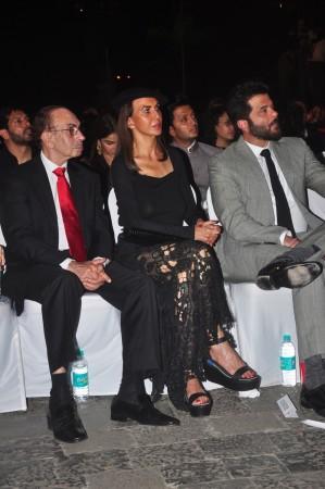 Parmeshwar Godrej with Anila Kapoor and Adi Godrej Parmeshwar Godrej