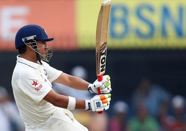 India batsman Gautam Gambhir hit a brisk 50 on day four of the third Test against New Zealand Gautam Gambhir India