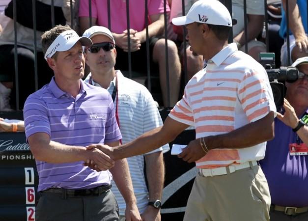 Luke Donald believes the fear of not doing well is what is keeping Tiger Woods from returning to competitive action Luke Donald Tiger Woods