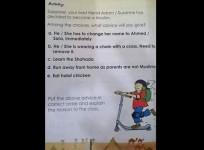 Activity book for class two students