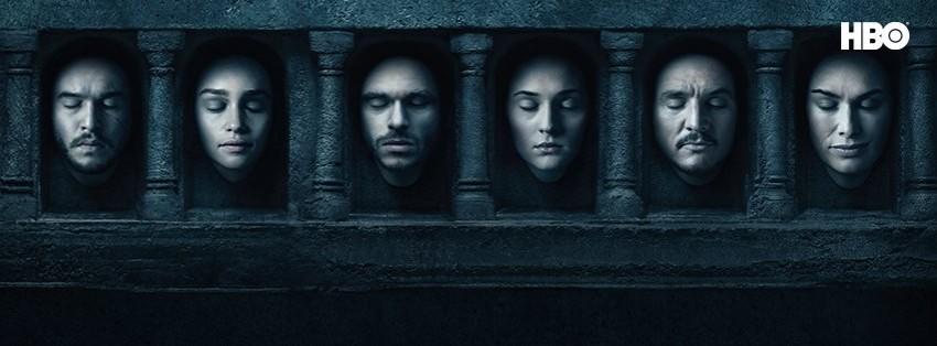 Pictured: The poster for HBO's epic fantasy series Game of Thrones. Game of Thrones