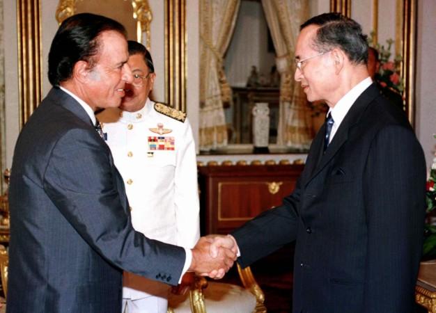 Thai King Bhumibol Adulyadej