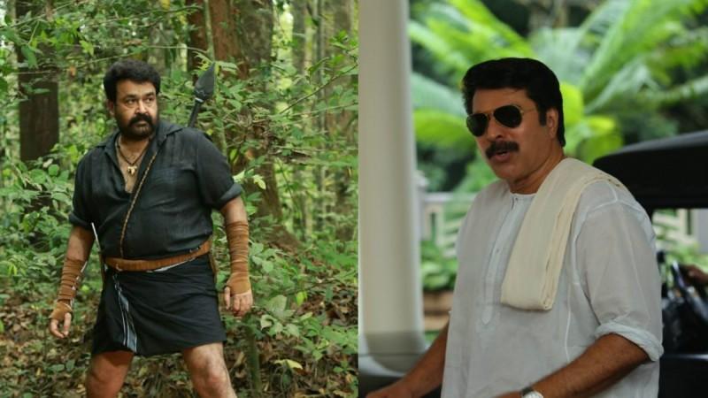 Mohanlal and Mammootty Mohanlal and Mammootty