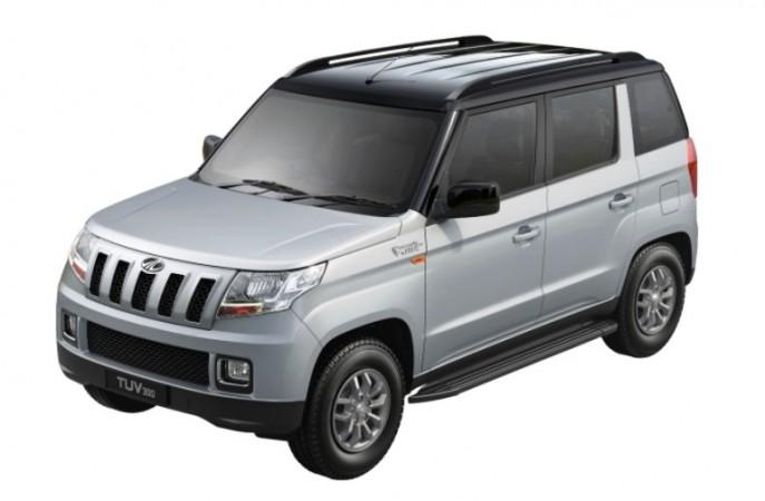 Mahindra TUV300 now comes in dual tone colour Mahindra TUV300 now comes in dual tone colour