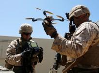 U.S. Marines deploy a Grp I UAS : Instant Eye drone