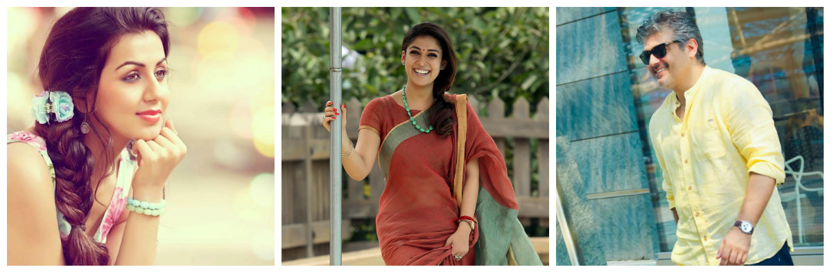 Nikki Galrani, Nayanthara and Ajith Kumar