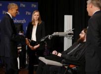 robotic arm operated