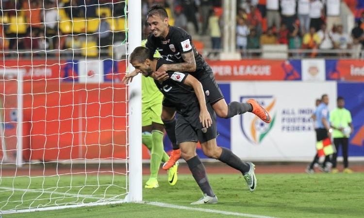 NorthEast United's Emiliano Alfaro and Nicolas Velez are two of the star players to watch for in the match isl