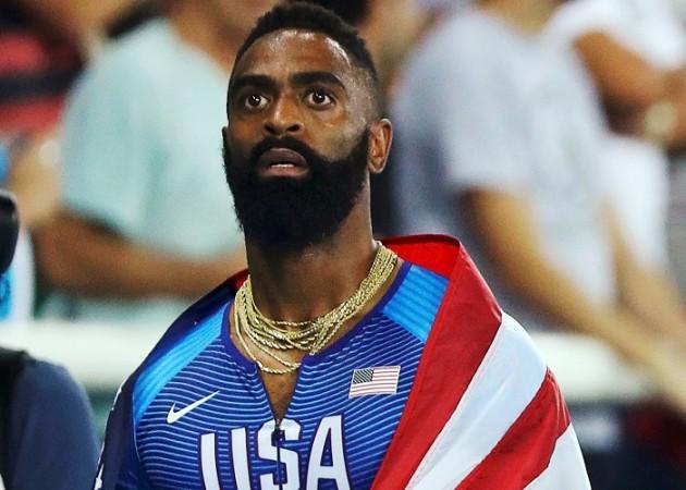 Tyson Gay was left in shock as his daughter was killed in a shooting Tyson Gay USA