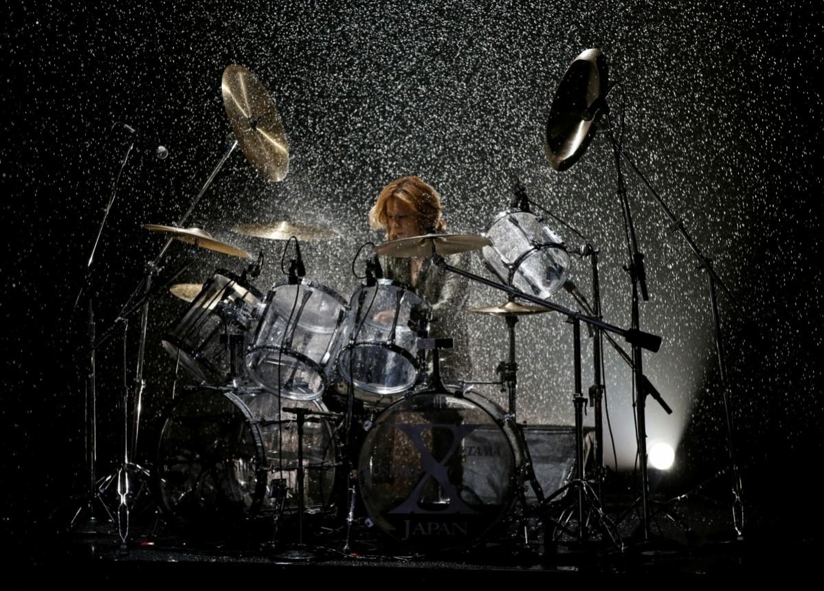 Designer Yoshiki, leader of Japan's band Tokyo Fashion Week
