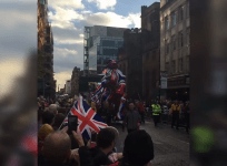 Thousands line the streets in parade for Olympic and Paralympic stars