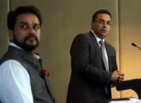 Anurag Thakur and Rahul Johri