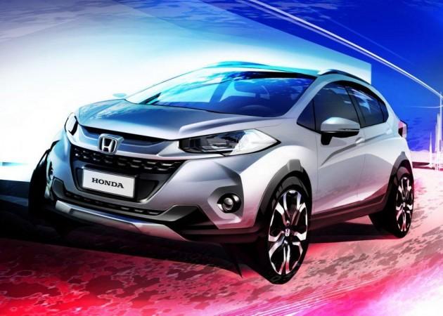 Honda WR-V sketch Honda WR-V sketch