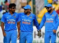 Jasprit Bumrah MS Dhoni Virat Kohli India