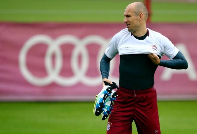 Bayern Munich's Arjen Robben fit to participate against his former side on Wednesday arjen robben