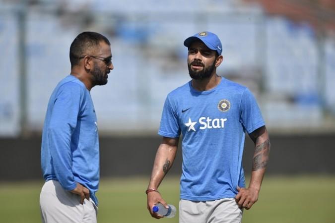 MS Dhoni was a great captain, and Virat Kohli is trying to achieve the follow the same path in Test cricket. MS Dhoni Virat Kohli India