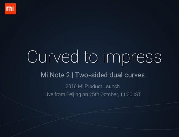 Xiaomi Mi Note 2 official launch teaser confirms key display feature; What do we know so far Xiaomi Mi Note 2 official launch teaser confirms key display feature; What do we know so far