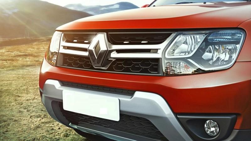 Renault Duster's front grille Renault