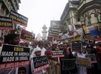 anti-isis demonstration