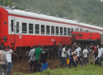 At least 55 people dead as overloaded train derails in Cameroon