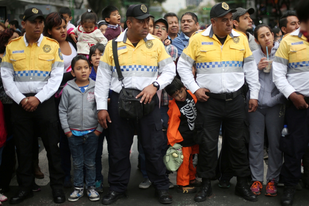 Zombie Walk procession
