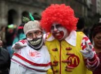 Zombie Walk procession