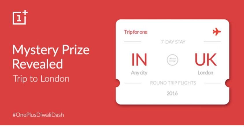 OnePlus Diwali Dash sale goes live in India; mystery bumper prize details revealed OnePlus Diwali Dash sale goes live in India; mystery bumper prize details revealed