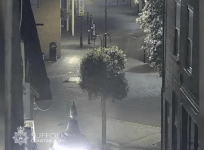 CCTV shows Corrie McKeague in the early hours of the morning he went missing
