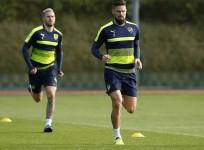 Aaron Ramsey Olivier Giroud Arsenal